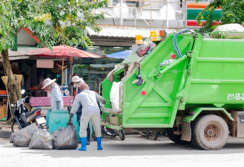 Collection and disposal services in action